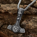 Viking Thor's Hammer Mjolnir Necklace Pendant for
