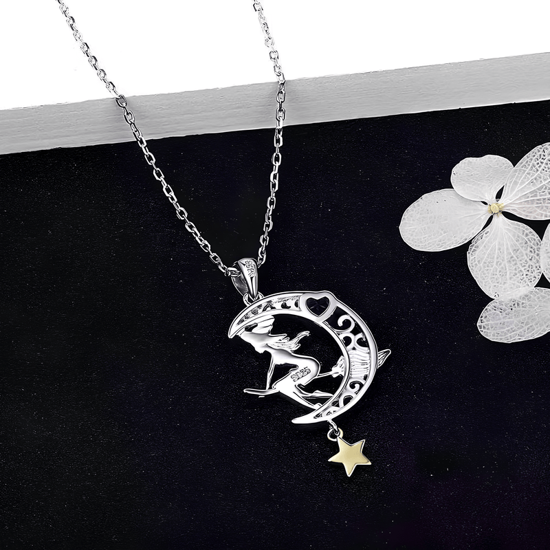 Bewitching Crescent Moon Intuition Necklace