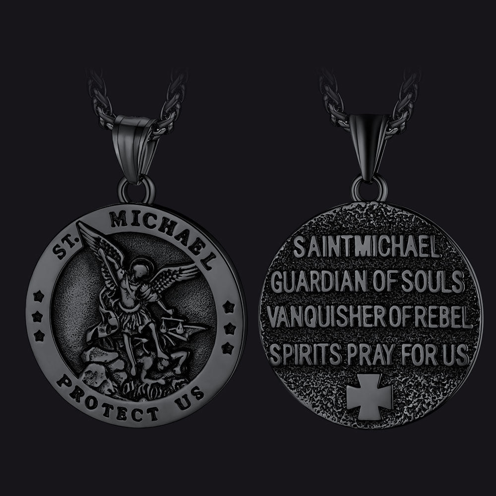 Archangel St. Michael Pendant Necklace for