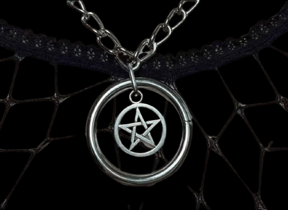 Gothic Pentagram Necklace