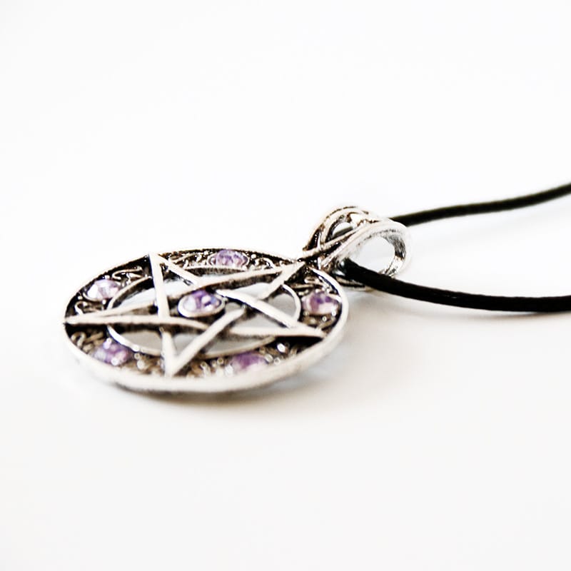 Divine Pentagram Crystal Necklace