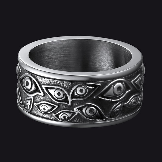 Evil Eye Ring Fidget Anxiety Ring for /