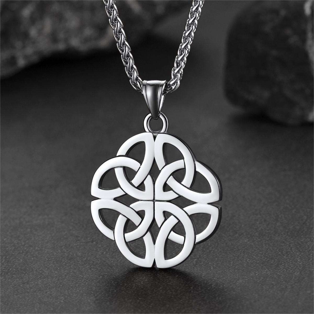 Irish Celtic Knot Necklace for