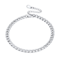 Cuban Chain Anklet for or Beach Foot Jewelry