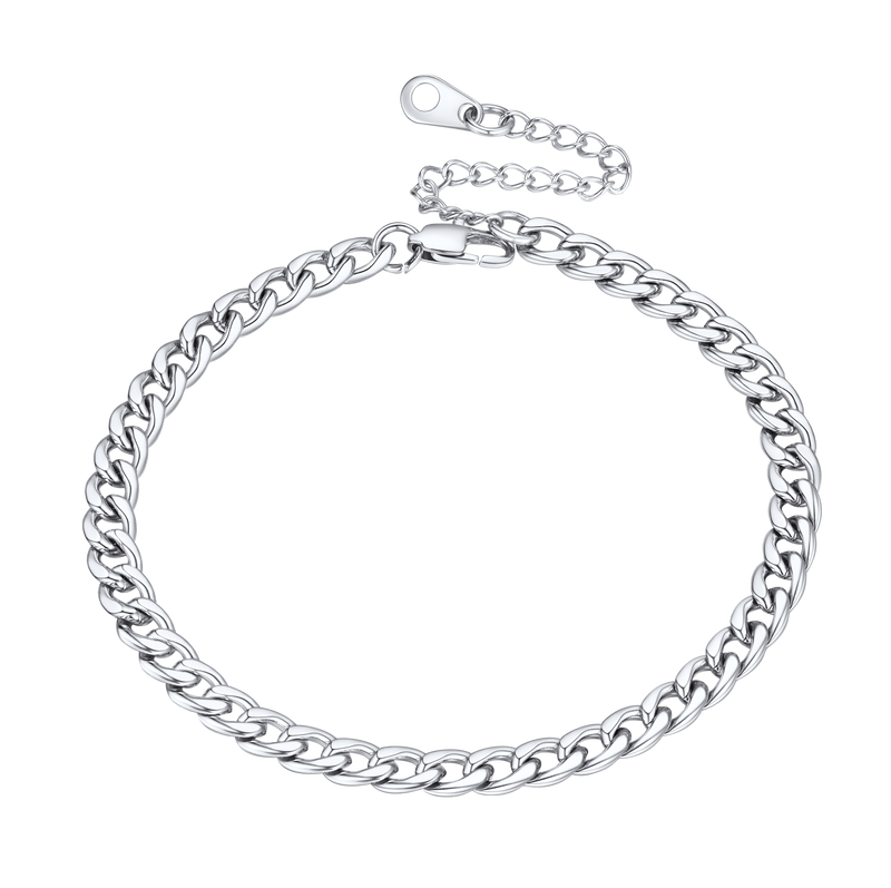 Cuban Chain Anklet for or Beach Foot Jewelry