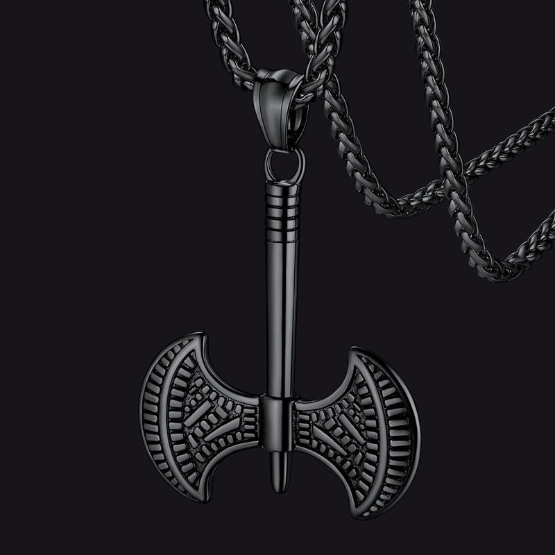 Flash Viking Axe Necklace Amulet Pendant Gift for