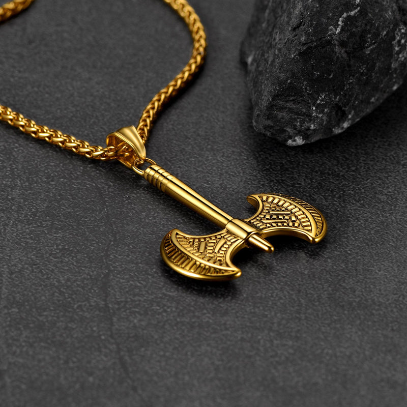 Flash Viking Axe Necklace Amulet Pendant Gift for