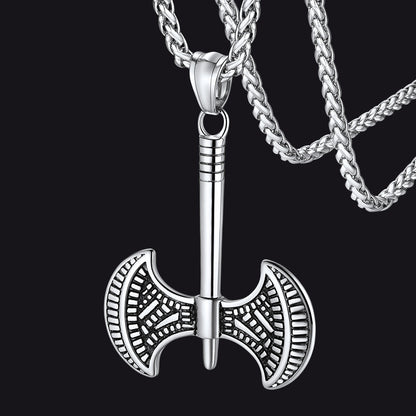 Flash Viking Axe Necklace Amulet Pendant Gift for