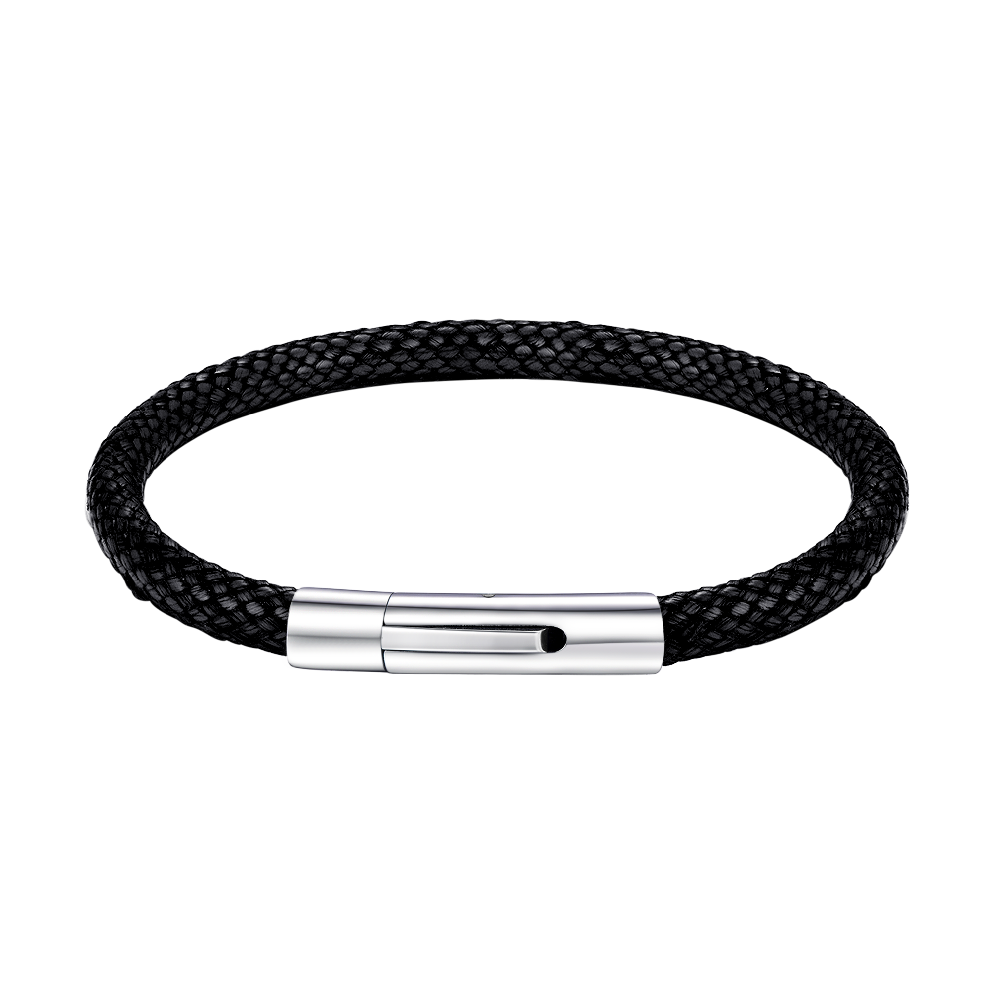 Clasp Braided Genuine Leather Bracelet Birthday Gift for