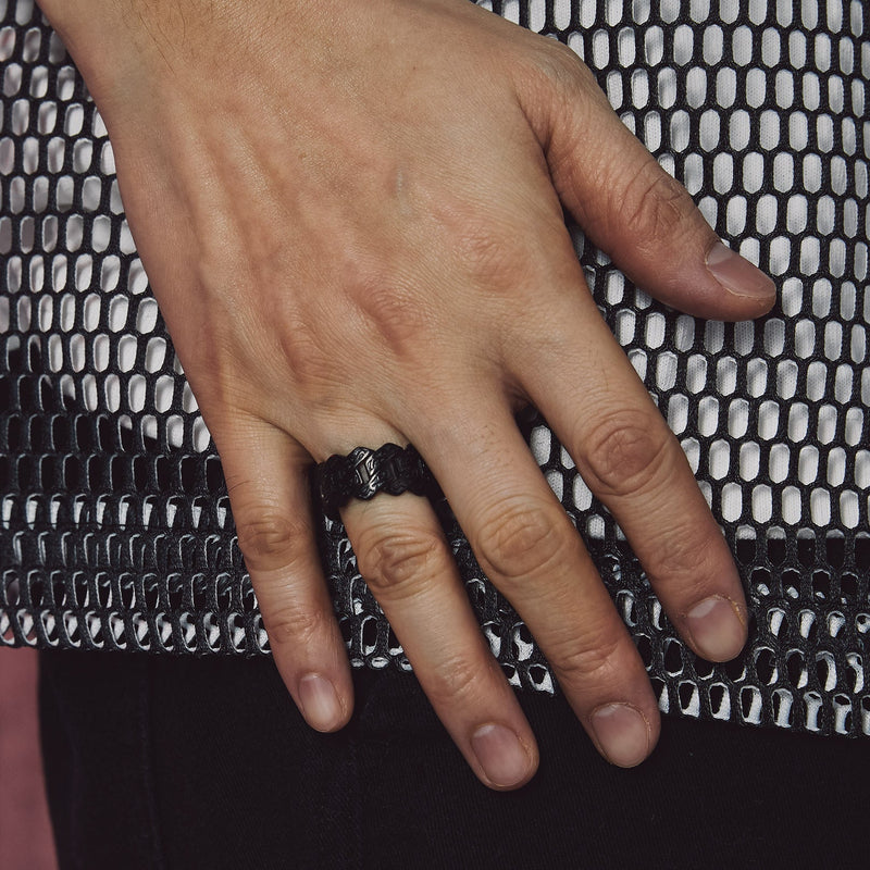 Retro Celtic Chain Stainless Steel Ring for