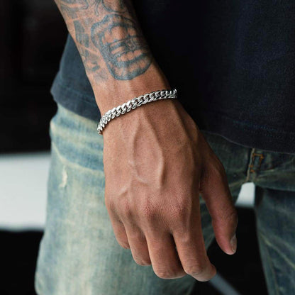 Miami Cuban Link Chain Bracelet 5/7/9/12mm Width for