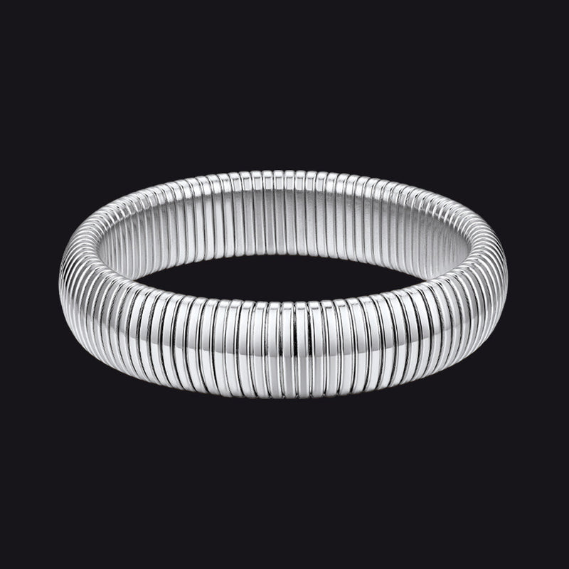 Stretch Chain Bangle Bracelet for , 10/16/20mm Width