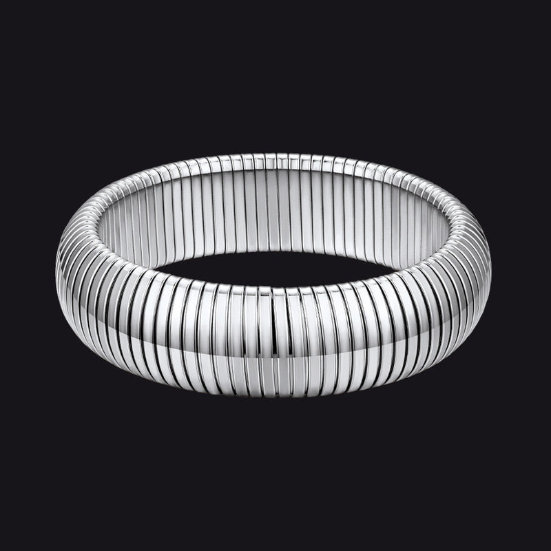 Stretch Chain Bangle Bracelet for , 10/16/20mm Width