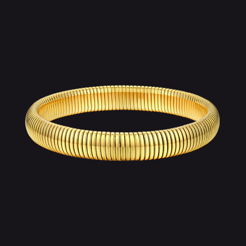 Stretch Chain Bangle Bracelet for , 10/16/20mm Width