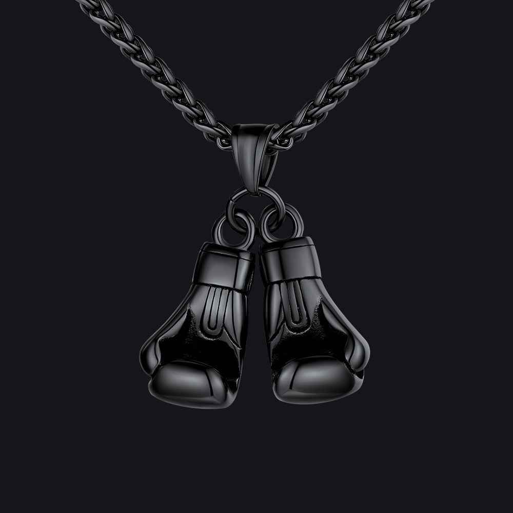Boxing Gloves Pendant Necklace for