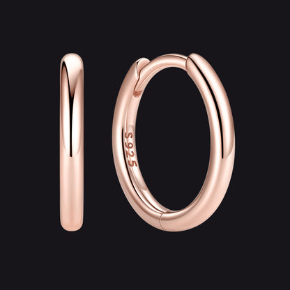 Sterling Silver Hoop Earrings for