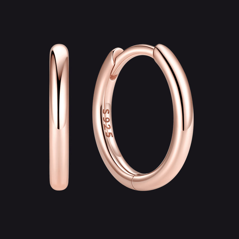Sterling Silver Hoop Earrings for