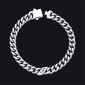 Custom Engraved Name Cuban Chain Bracelet for 7/9/12mm Width