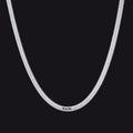 Customized Engraved Name Snake Chain Choker Necklace for
