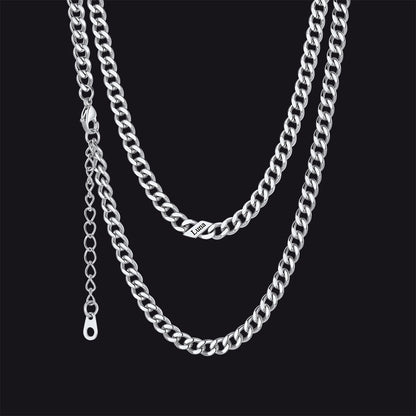 Custom Cuban Link Chains With Names Necklace for , 5/7/9mm Width