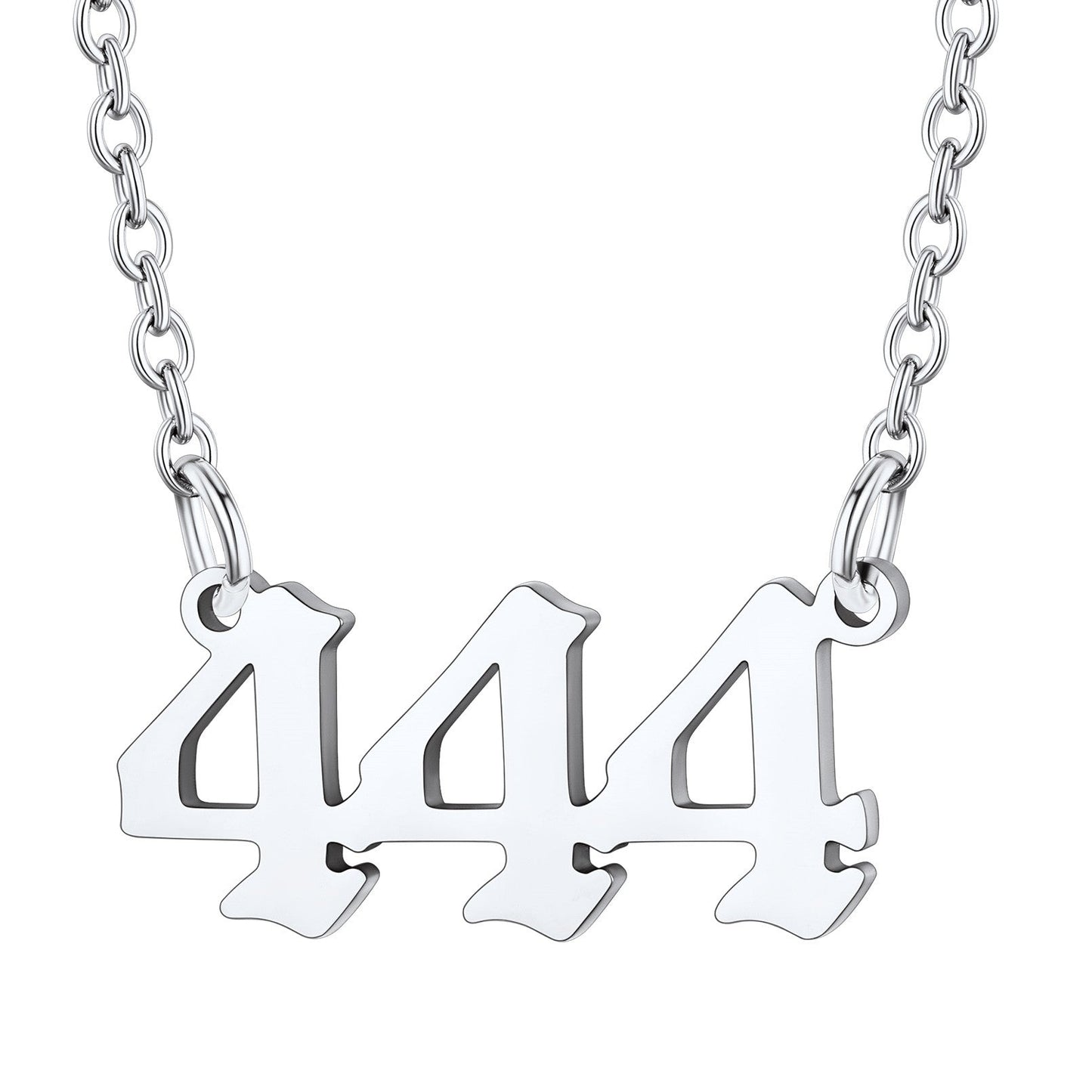 Personalized Angel Number Necklace for