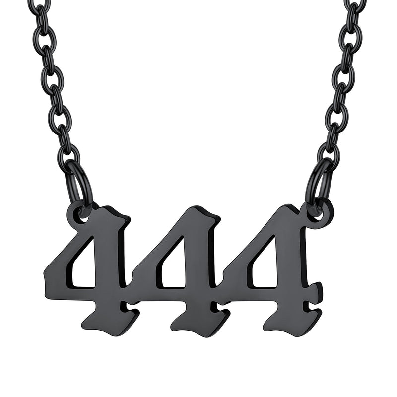 Personalized Angel Number Necklace for