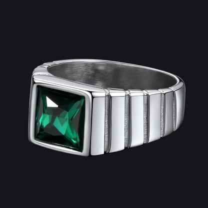 Birthstone Band Ring for