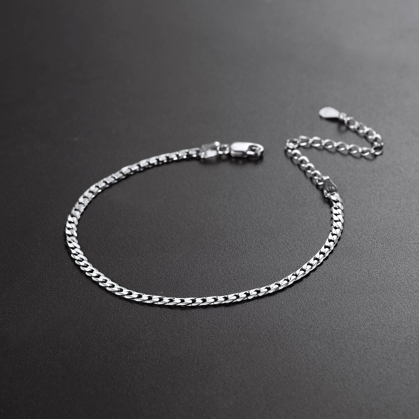 Sterling Silver Chain Link Bracelet for