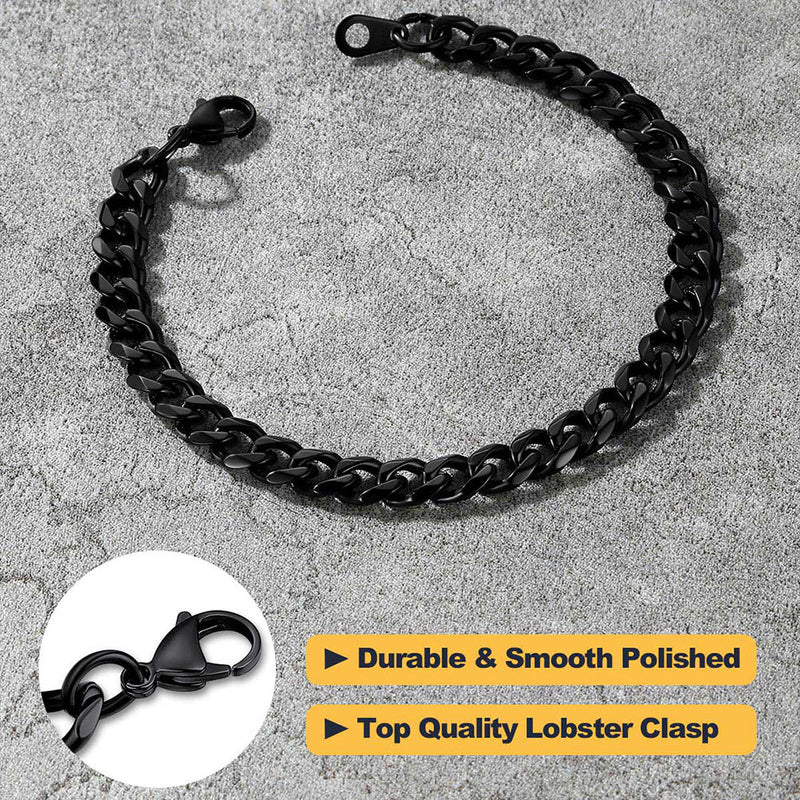 Chunky Cuban Link Chain Bracelets Gift for