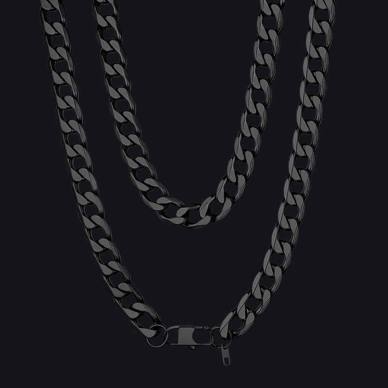 Cuban Link Curb Chain Stainless Steel Necklace for
