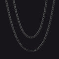 Cuban Link Curb Chain Stainless Steel Necklace for