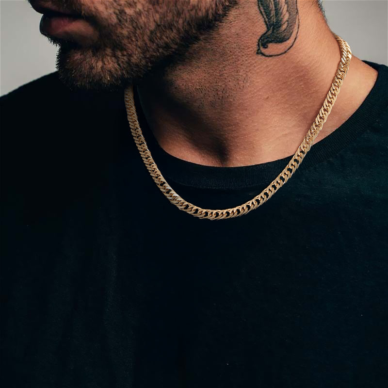 Heavy Miami Cuban Link Chain Necklace for