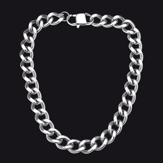 Chunky Cuban Link Chain Necklace for