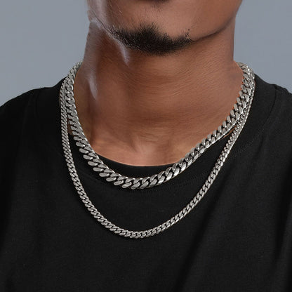 Chunky Heavy Miami Cuban Link Chain Necklace for