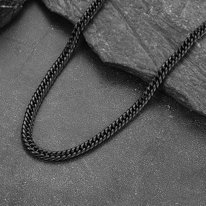 6mm Cuban Link Chain & Bracelet Gift Set for