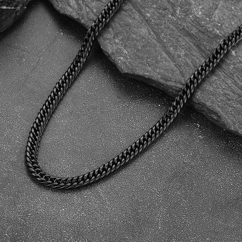 6mm Cuban Link Chain & Bracelet Gift Set for
