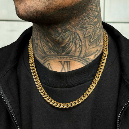 Chunky Heavy Miami Cuban Link Chain Necklace for