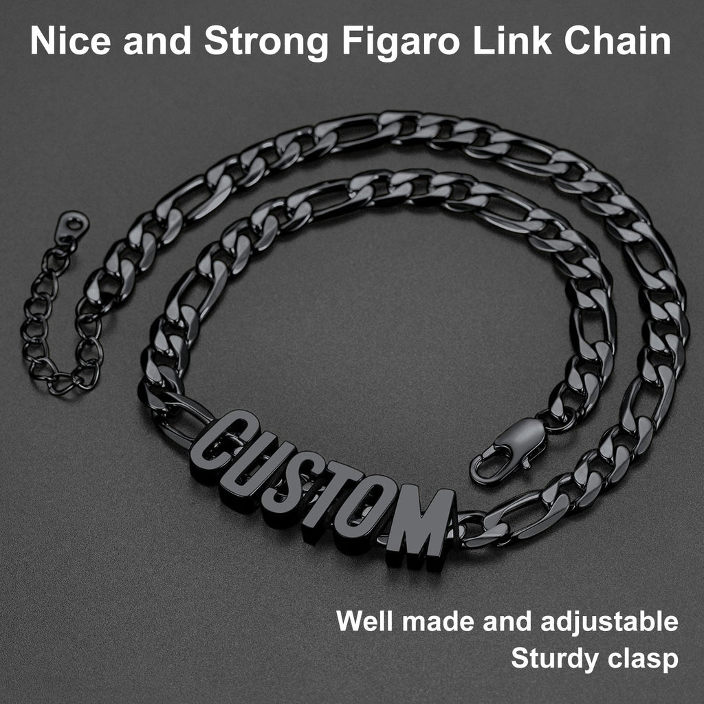 8mm Custom Name Cuban Chain Necklace for