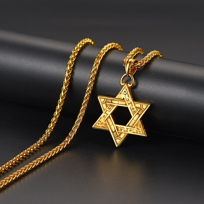 Star of David Pendant Necklace for /