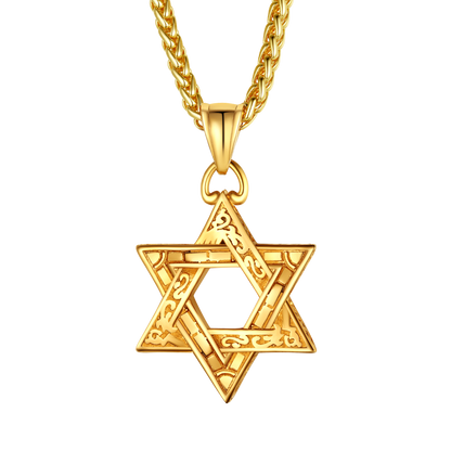 Star of David Pendant Necklace for /