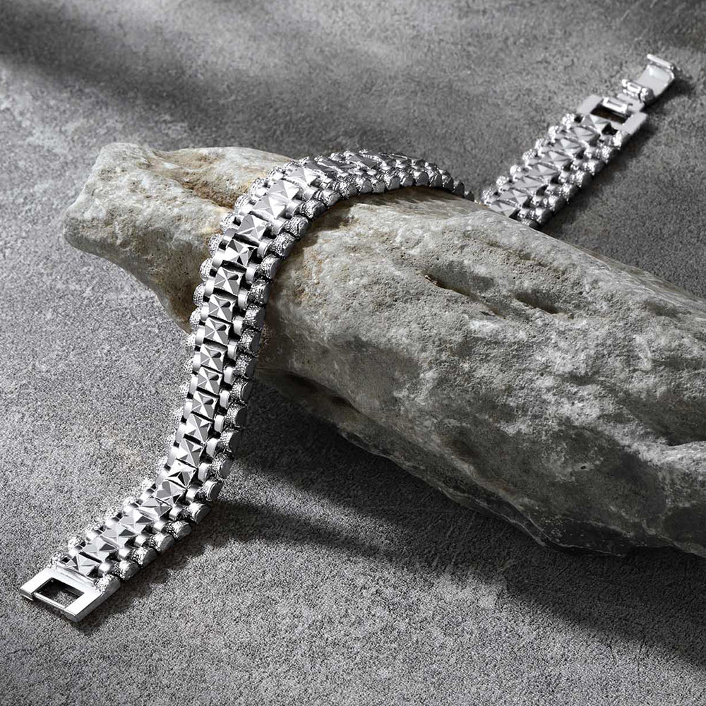 Chunky Watch Strap Link Chain Bracelet for