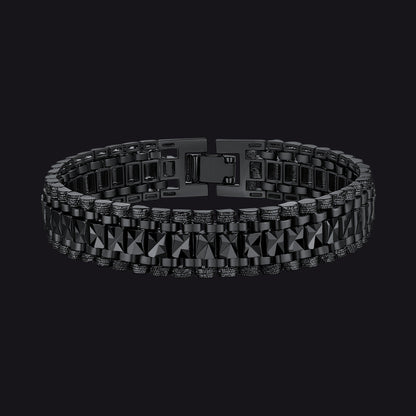 Chunky Watch Strap Link Chain Bracelet for