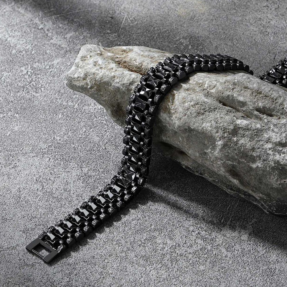 Chunky Watch Strap Link Chain Bracelet for