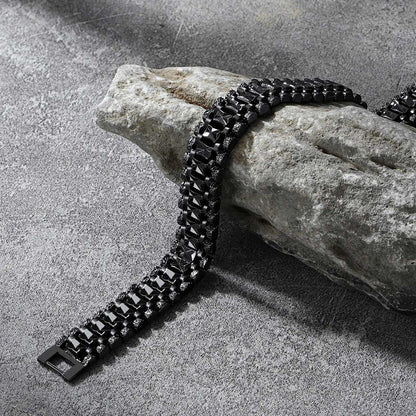 Chunky Watch Strap Link Chain Bracelet for