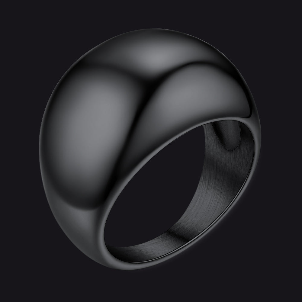Chunky Dome Statement Ring for , 8/16/23mm Width