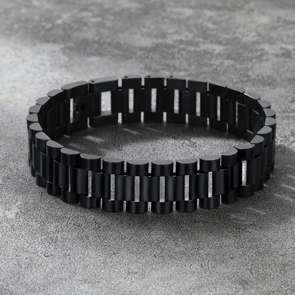 15mm Chunky Watch Band Chain Bracelet Watch Strap Bracelet for