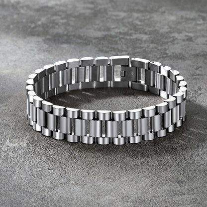 15mm Chunky Watch Band Chain Bracelet Watch Strap Bracelet for