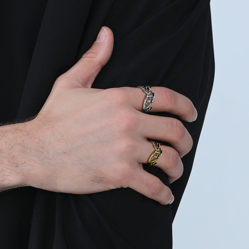 Christian Jesus Crown of Thorns Ring for