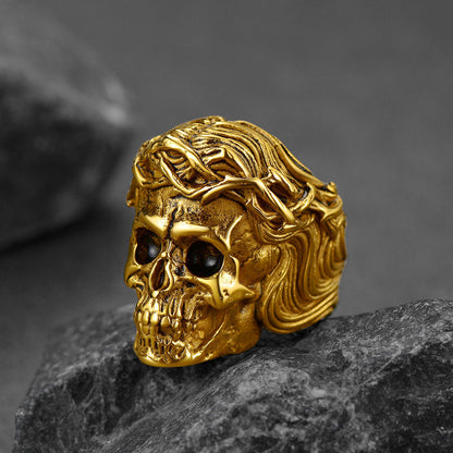 Christian Jesus Crown of Thorns Ring for