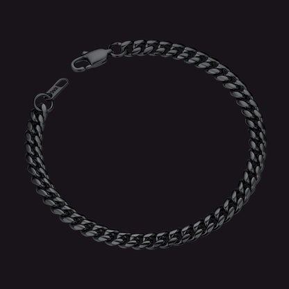 Stainless Steel Cuban Link Curb Bracelet for